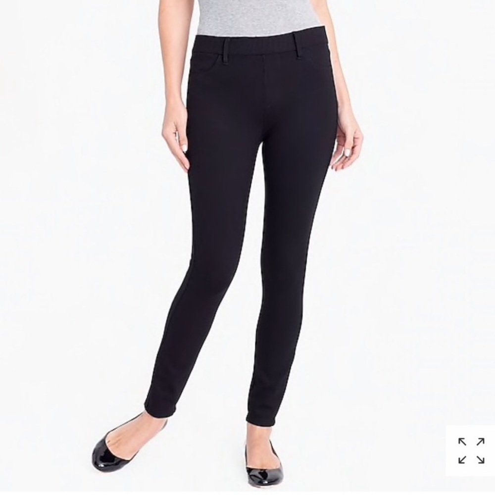 J Crew Factory Pull-On Gigi Pant in Black, 6